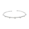 Beaded Diamond Cuff Bangle