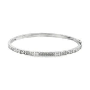 Diamond Accent Bangle Bracelet