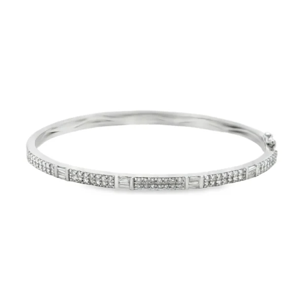 Diamond Accent Bangle Bracelet
