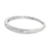 Baguette Diamond Bangle Bracelet
