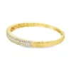 Baguette Diamond Bangle Bracelet