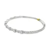 Round Diamond Bangle Bracelet