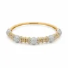 Pave Diamond Station Bangle