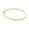 Clover Diamond Open Bangle