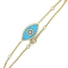 Turquoise Evil Eye Bracelet