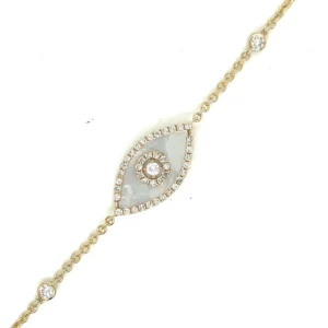 Evil Eye Diamond Bracelet