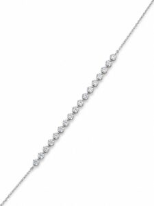 Round Diamond Chain Bracelet
