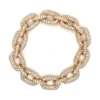 Diamond Link Chain Bracelet