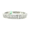 Baguette Diamond Flexible Bangle
