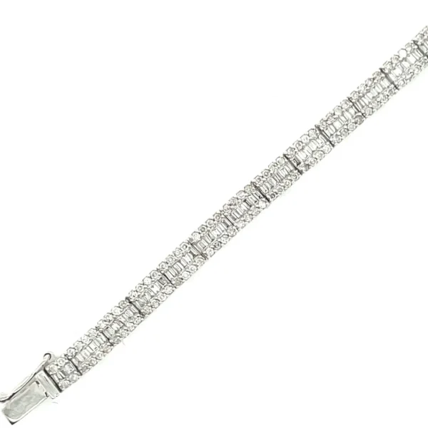 Baguette Diamond Fashion Bracelet