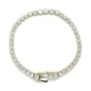 Diamond Cluster Tennis Bracelet