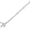 Diamond Cluster Tennis Bracelet