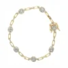 Diamond Link Fashion Bracelet