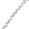 Diamond Cluster Tennis Bracelet