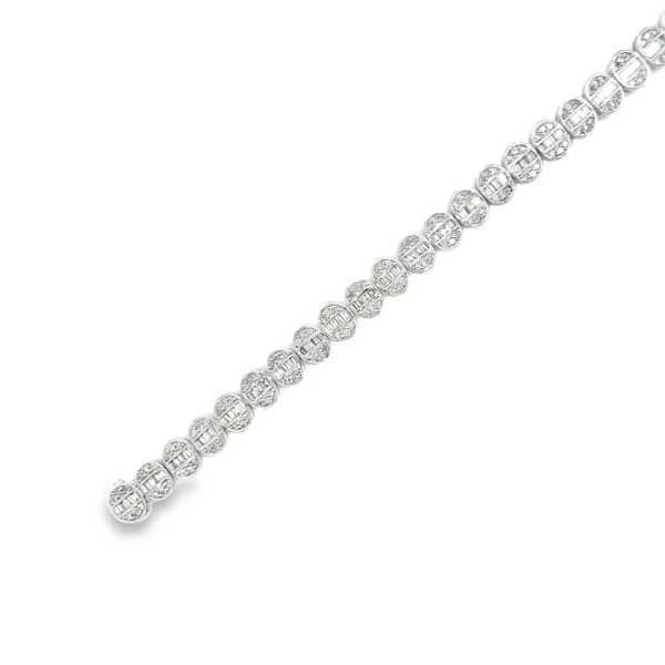 Diamond Link Fashion Bracelet