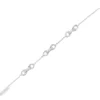 Diamond Infinity Link Bracelet