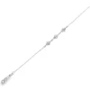 Floral Diamond Chain Bracelet