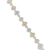 Diamond Cross Link Bracelet