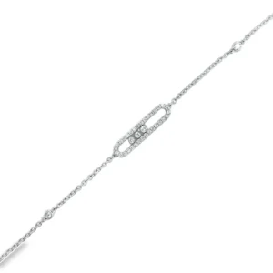 Diamond Link Chain Bracelet