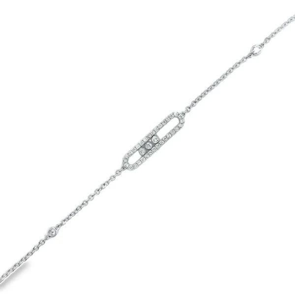 Diamond Link Chain Bracelet