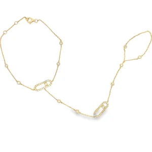 Diamond Link Chain Bracelet