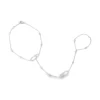 Diamond Chain Hand Bracelet