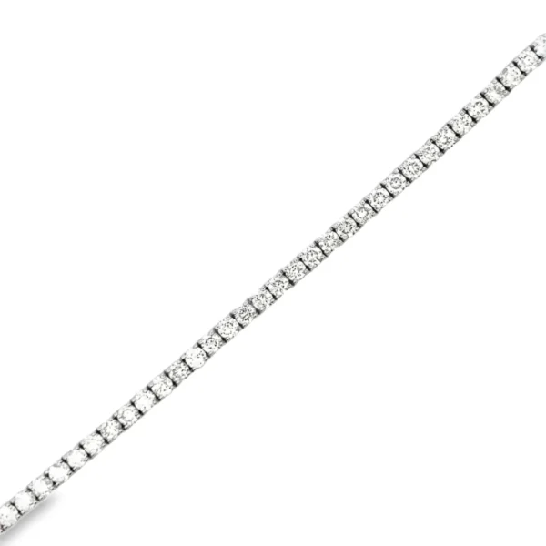 Round Diamond Tennis Bracelet