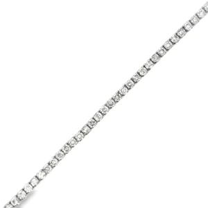 Round Diamond Tennis Bracelet