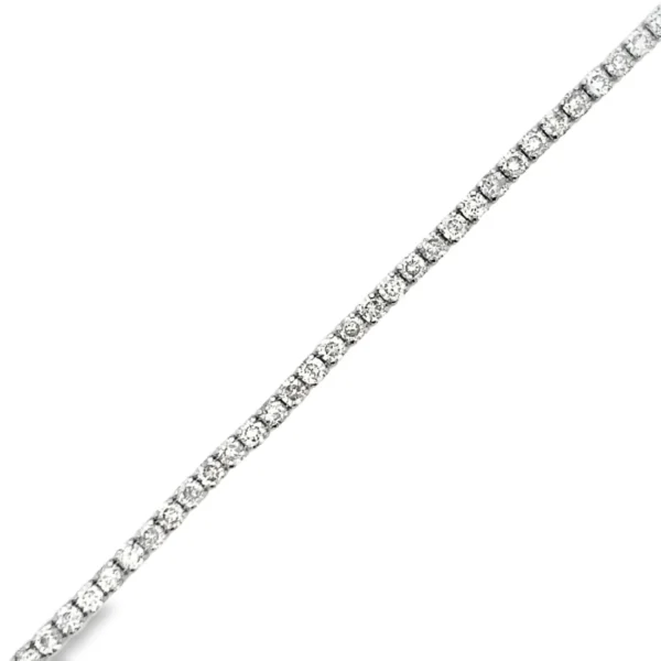 Round Diamond Tennis Bracelet