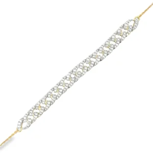 Diamond Chain Link Bracelet