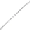 Baguette Oval Diamond Bracelet