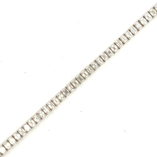 Emerald Cut Tennis Bracelet