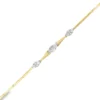 Diamond Station Bar Bracelet