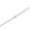 Diamond Circle Link Bracelet