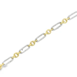 Diamond Link Chain Bracelet