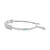 Baguette Diamond Bangle Bracelet