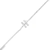 Diamond Initial H Bracelet