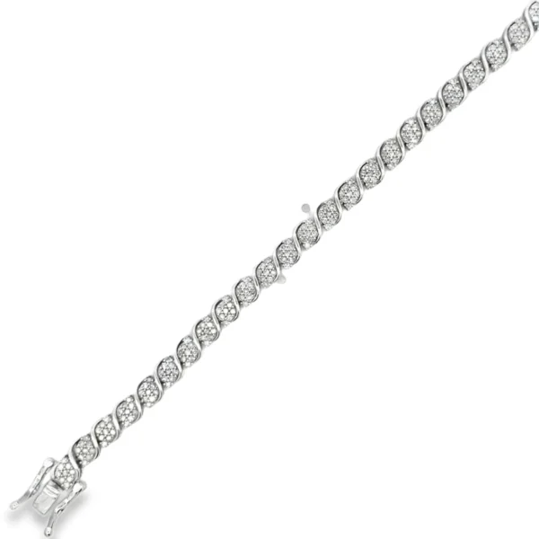 Diamond S Link Bracelet
