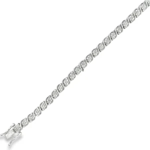S-Link Diamond Tennis Bracelet