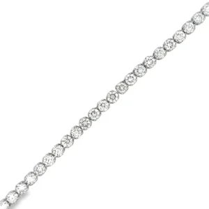 Round Diamond Tennis Bracelet