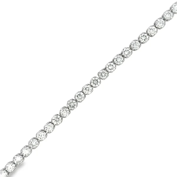 Round Diamond Tennis Bracelet