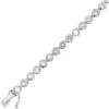 Bezel Diamond Tennis Bracelet