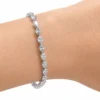 Pear Diamond Tennis Bracelet