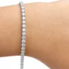 Round Diamond Tennis Bracelet