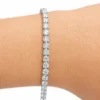 Round Diamond Tennis Bracelet