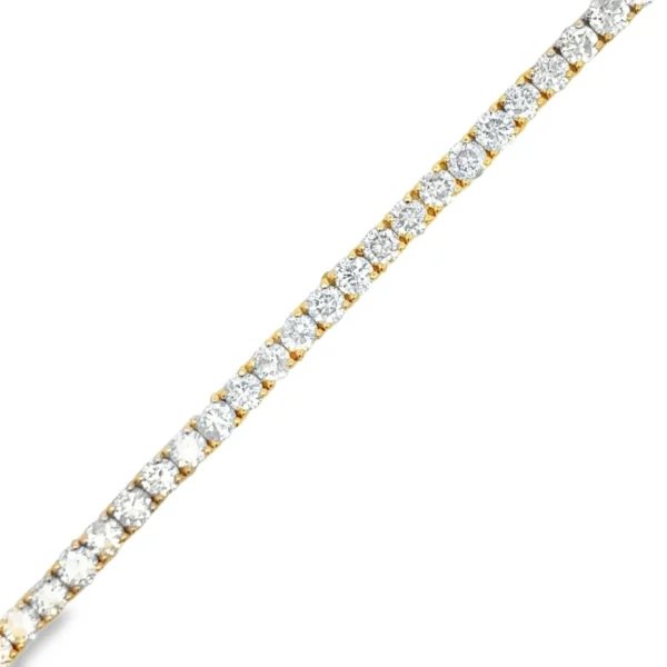 Round Diamond Tennis Bracelet