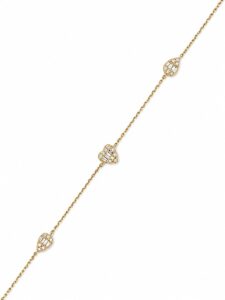 Diamond Charm Chain Bracelet