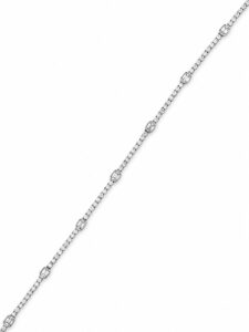 Diamond Station Tennis Bracelet