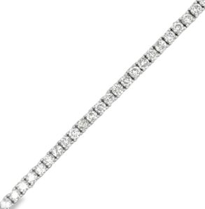 Round Diamond Tennis Bracelet