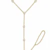 Bezel Diamond Hand Chain